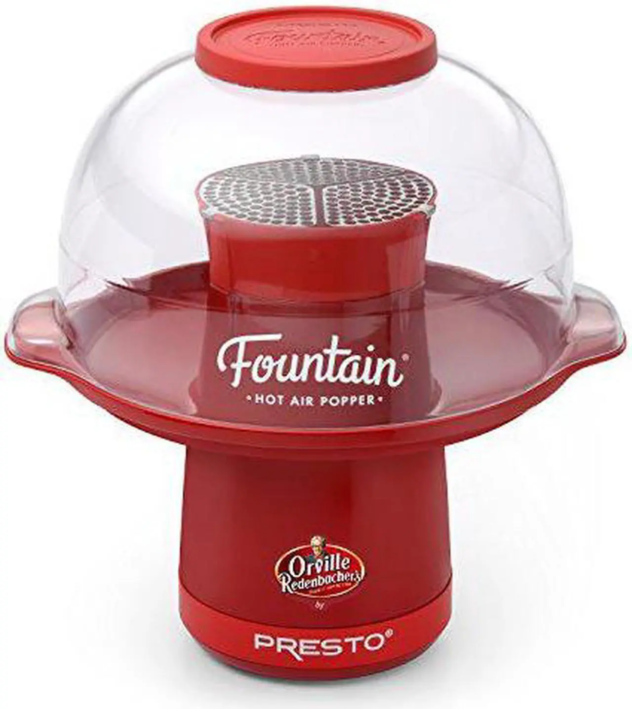 Alt view image 20 of 20 - PRESTO 04868 Orville Redenbacher's Fountain Hot Air Popper, Red