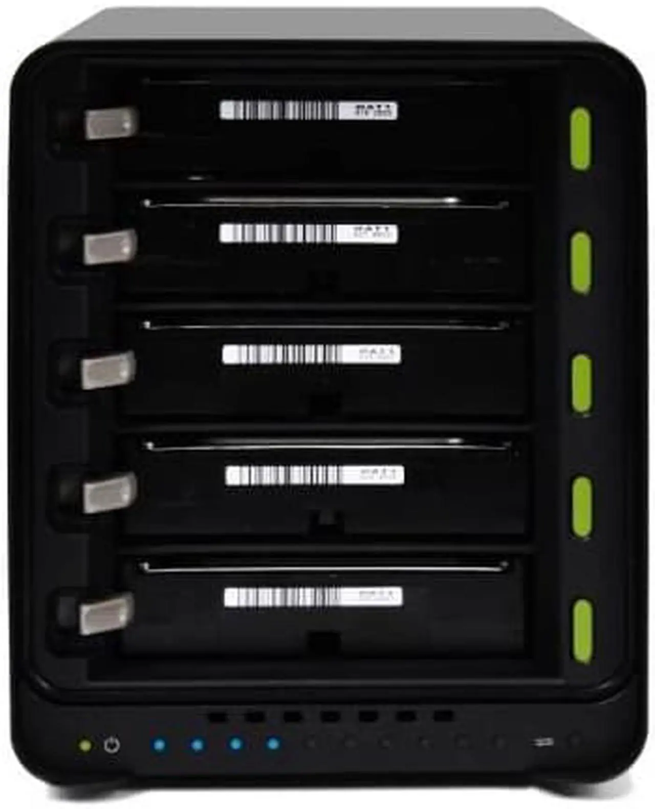 Alt view image 3 of 20 - Drobo 5C 5-Drive Direct Attached Storage (DAS) Array with USB 3.0 port, Type-C (DDR4A21)
