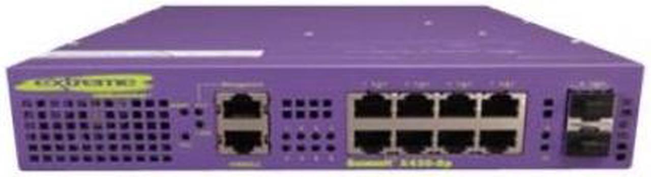 Alt view image 9 of 10 - Extreme Networks Summit X430-8p Ethernet Switch