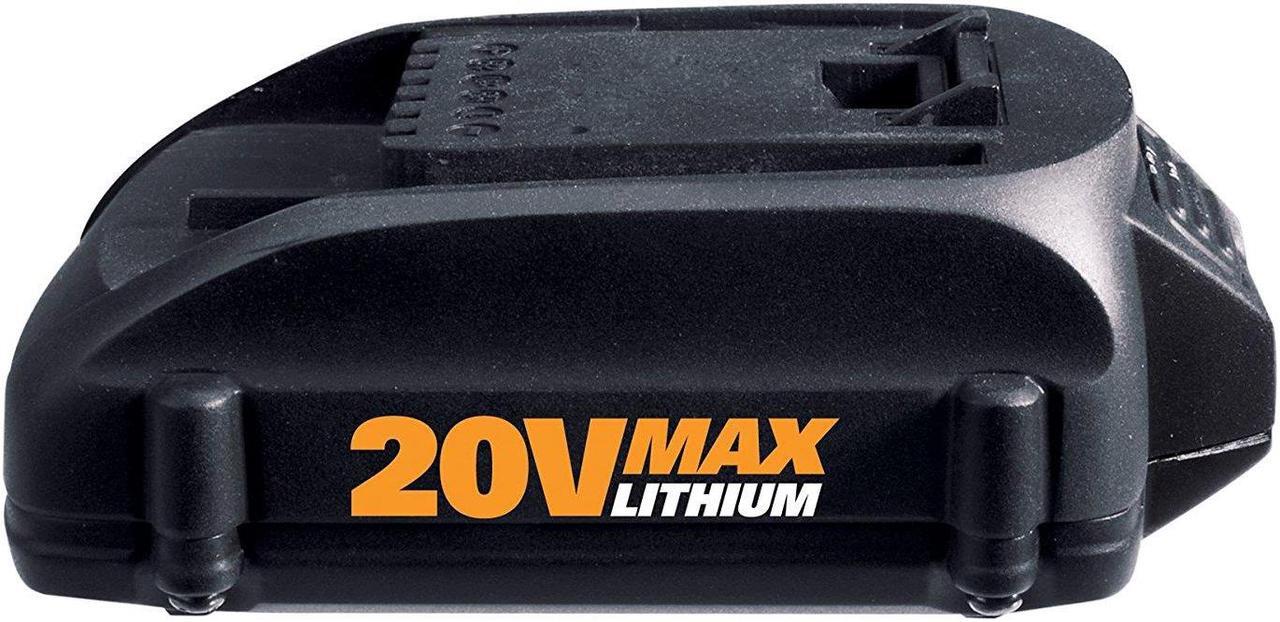 Alt view image 4 of 7 - POSITEC USA INC Worx 20V Lithium Battery 2.0AH 2000 mAh