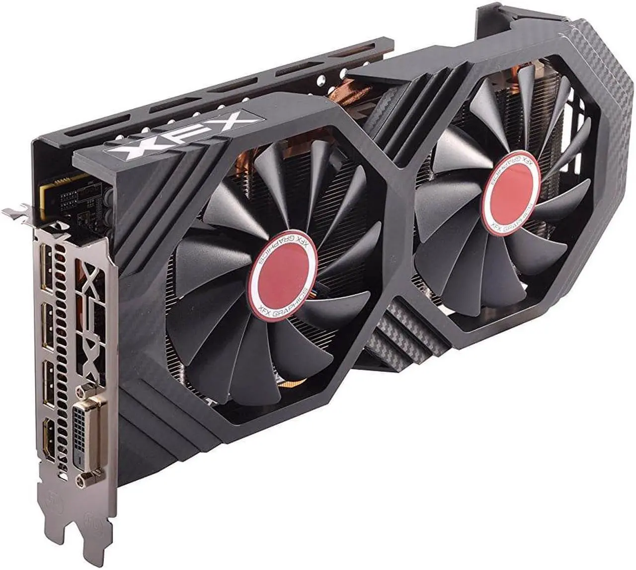 Alt view image 2 of 16 - XFX Radeon RX 580 8GB DDR5 PCI Express 3.0 CrossFireX Support Graphics Card RX-580P8DFD6