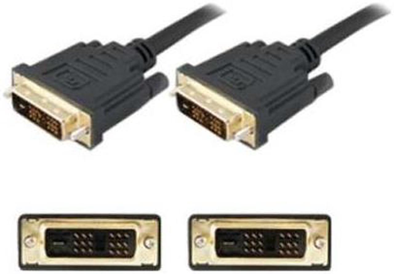 AddOn DVID2DVIDSL6F AddOn 1.82m (6.00ft) DVI-D Single Link (18+1 pin) Male to Male Black Cable - 100% compatible with select devices.