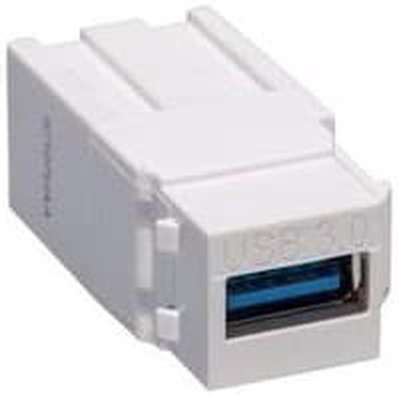 Alt view image 4 of 5 - MODULE, USB,TYPE A, FEMALE TO FEMALE, WH