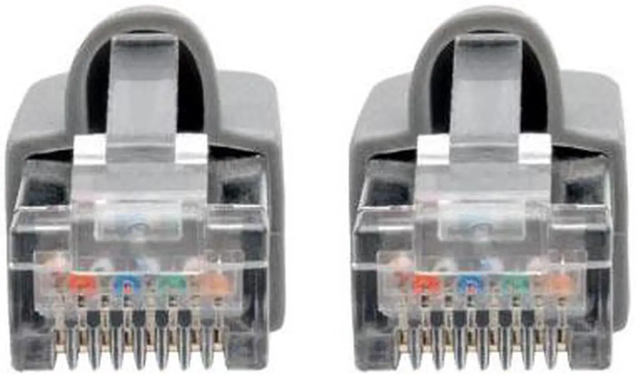 Main image of Tripp Lite N262-001-GY Cat6A 10G-Certified Snagless Shielded Stp Network Patch Cable (Rj45 M/M) , Poe, Gray, 1 Ft. - Patch Cable (Dte) - Rj-45 (M) To Rj-45 (M) - 1 Ft - Stp - Cat 6A - Ieee 802.3Af -