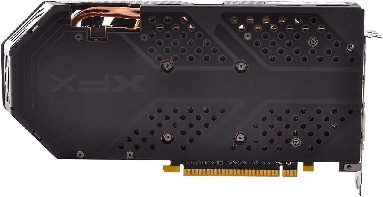 Alt view image 4 of 16 - XFX Radeon RX 580 8GB DDR5 PCI Express 3.0 CrossFireX Support Graphics Card RX-580P8DFD6