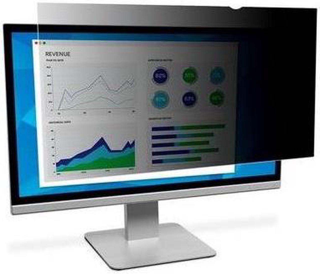 Alt view image 3 of 20 - 3M PF250W9P Privacy Filter For 25 Inch Widescreen Monitor - Display Privacy Filter - 25 Inch Wide - Black