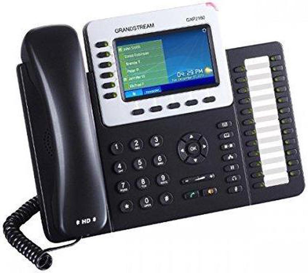 Grandstream Gxp2160 Ip Phone - Bluetooth - Desktop Wall Mountable