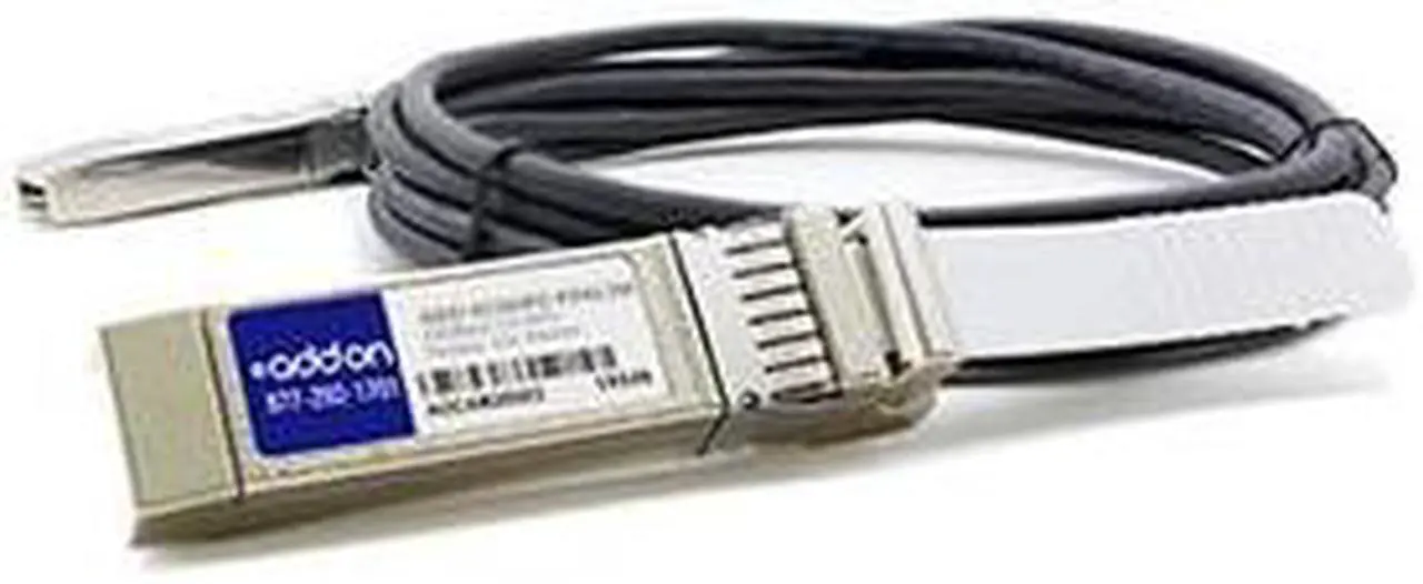 Main image of AddOn Cisco SFP-H10GB-CU2M to HP JD097C-2M Compatible TAA Compliant 10GBase-CU SFP+ to SFP+ Direct
