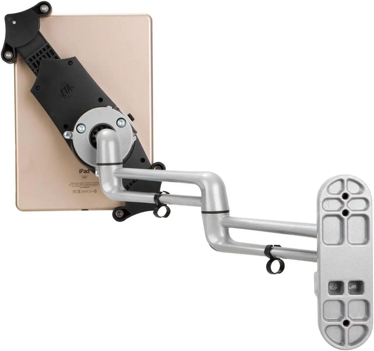 Alt view image 2 of 20 - CTA Digital PAD-ATWM Articulating Wall Mount for iPad(R)/Tablet