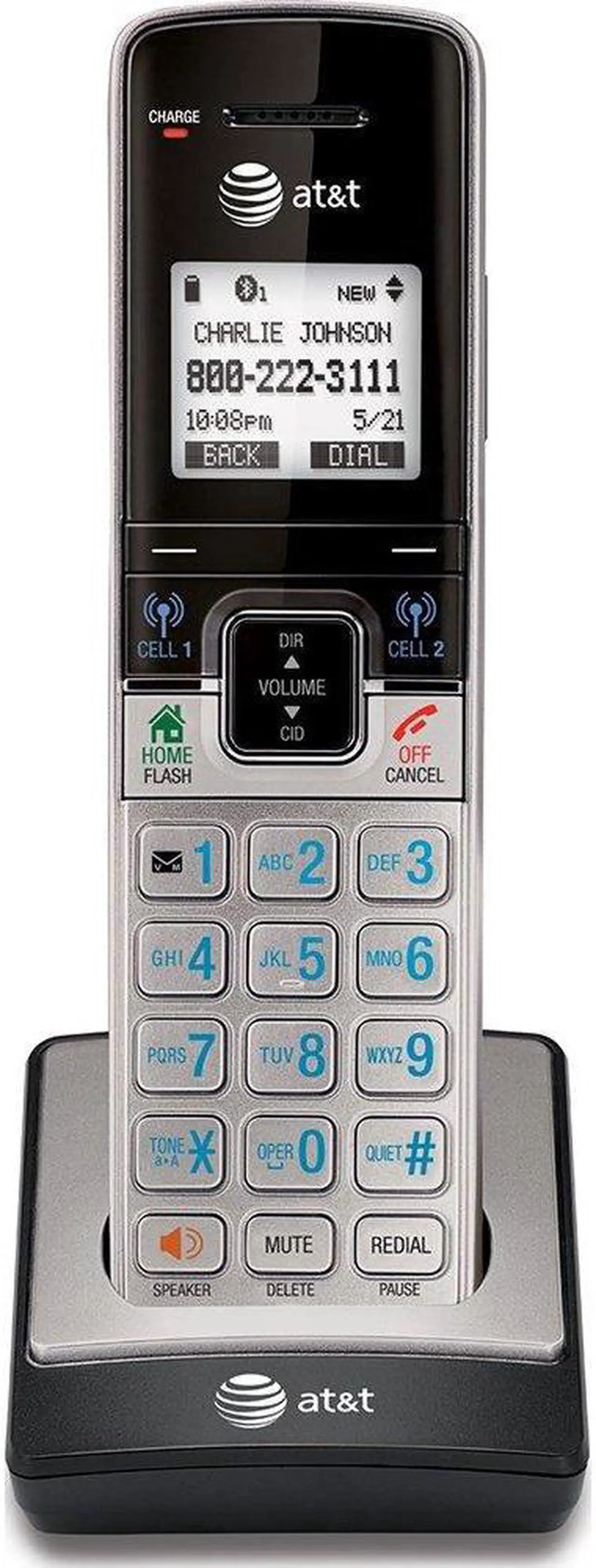 Alt view image 2 of 10 - AT&T TL90073 Extra Handset / Charger