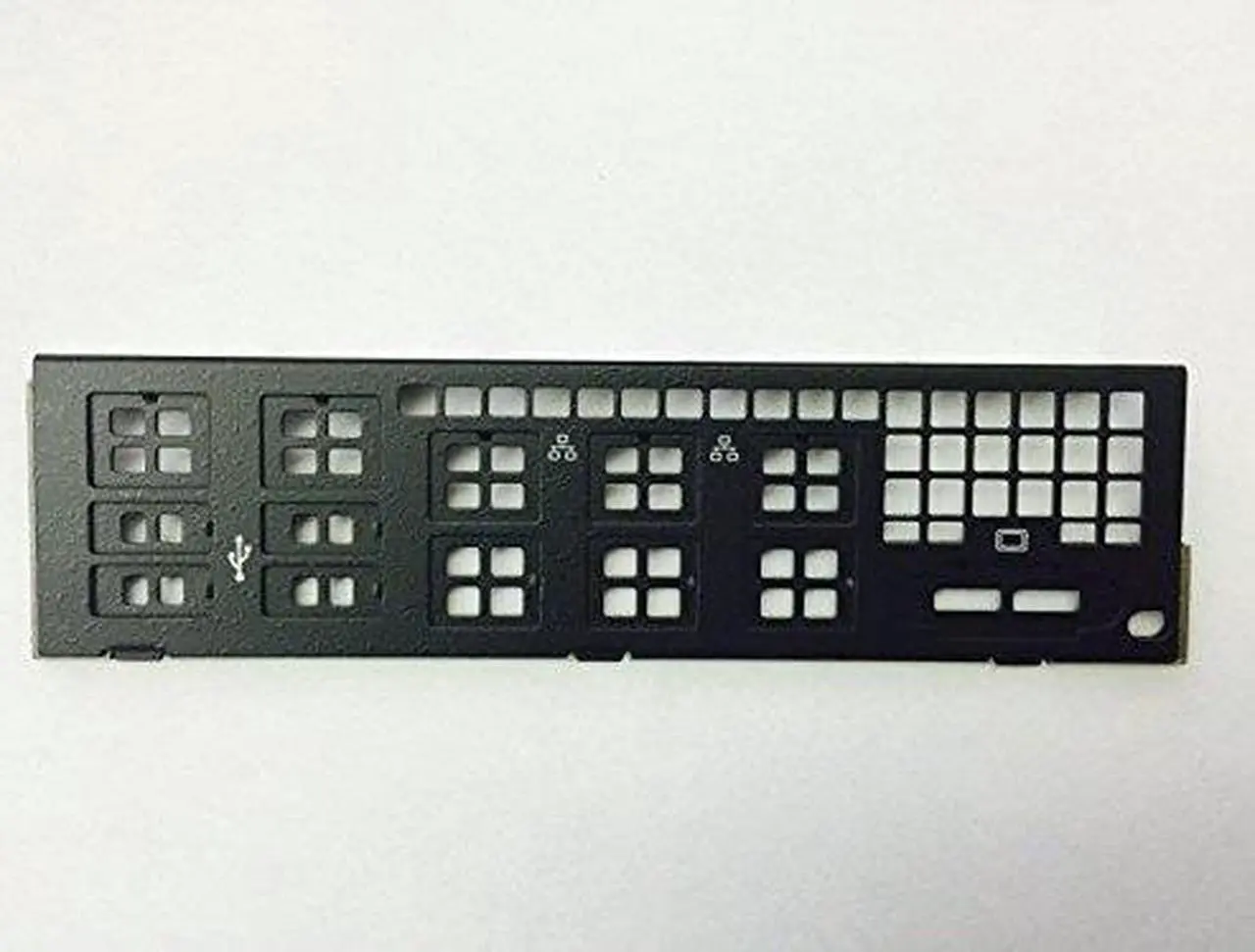 Alt view image 2 of 2 - Supermicro MCP-260-00085-0B 1U I/O shield for A1SRM-LN7F/LN5F in SC510 chassis