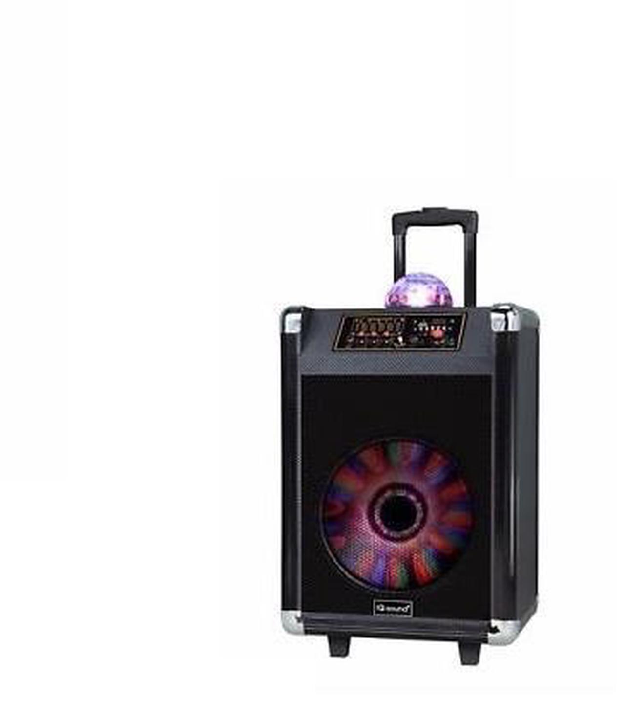Alt view image 3 of 8 - Supersonic - IQ-3612DJBTBLK - Supersonic Speaker System - 30 W RMS - Wireless Speaker(s) - Portable - Battery