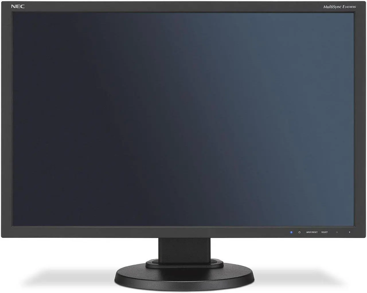 Alt view image 6 of 14 - NEC Display Solutions 24" E245WMI-BK MultiSync Professional Monitor IPS 1920 x 1200, 1000:1 contrast, DisplayPort, DVI-D, VGA, Height & Tilt Adjust, VESA Mountable