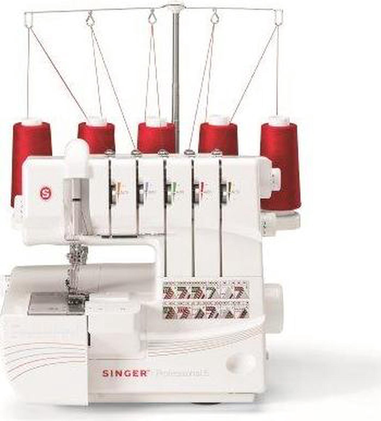 Alt view image 12 of 13 - Singer Professional 5 Serger 14T968DC Electric Sewing Machine - Portable