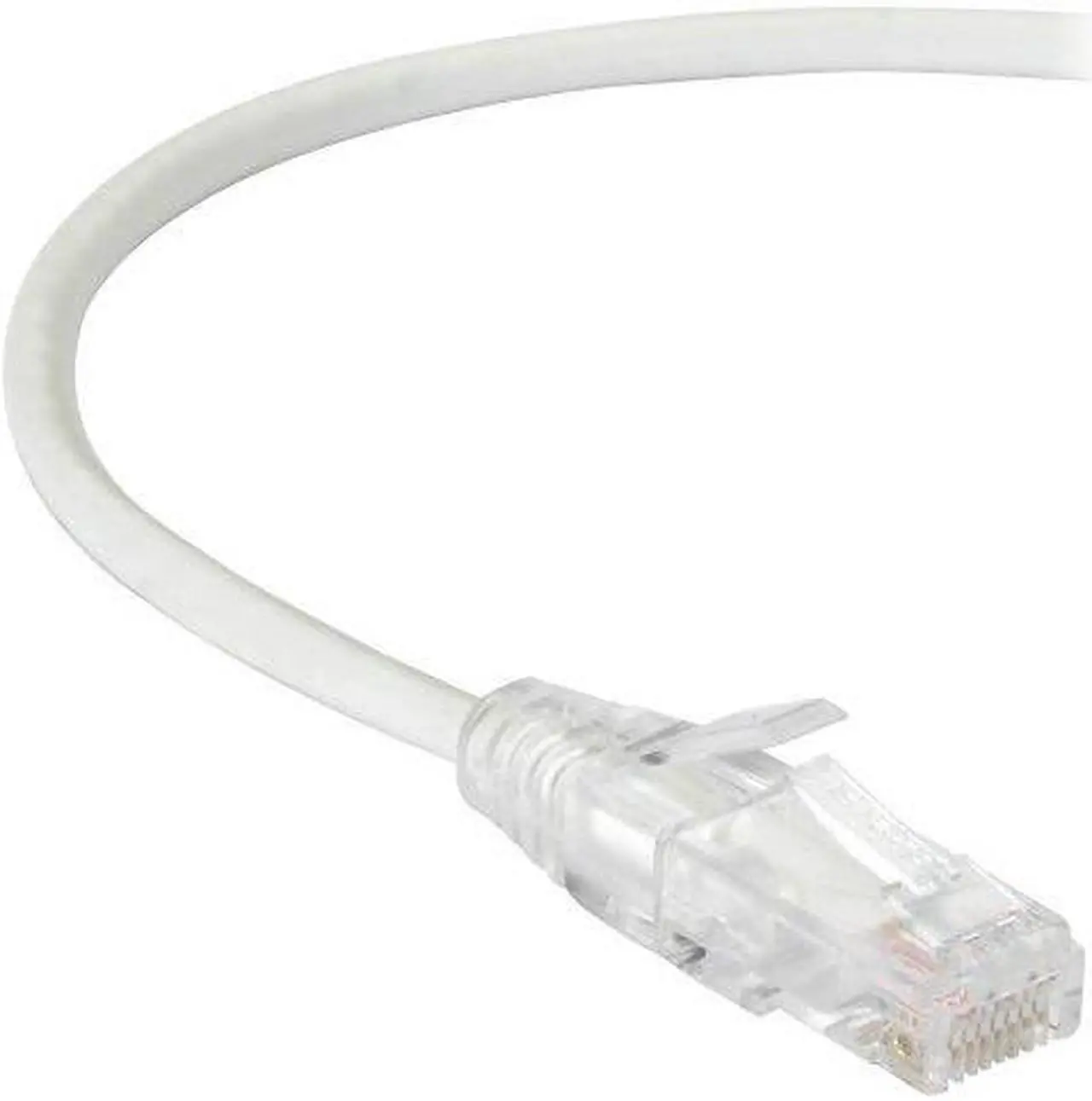Main image of Black Box C6PC28-WH-12 Slim-Net Cat6 Patch Cable White 12Ft