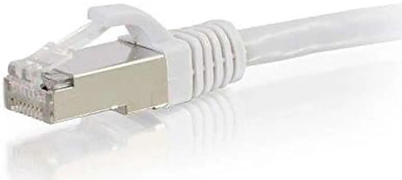 Alt view image 2 of 8 - Cables to Go C2G / Cables to Go 00987 Cat6 Snagless Shielded (STP) Network Patch Cable, White (6-Inch)