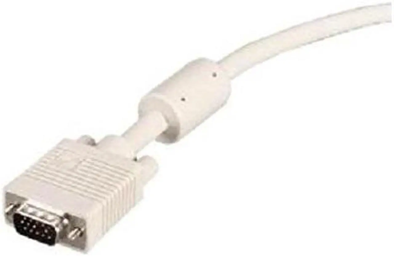 Alt view image 3 of 7 - Black Box EVNPS06-0005-MF VGA Video Cable with Ferrite Core - Male/Female, Beige, 5 ft.