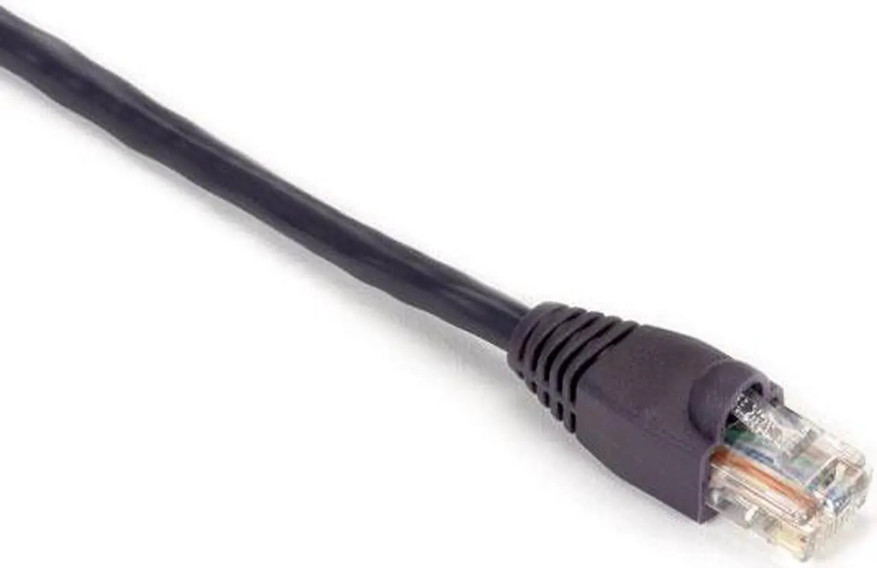 Alt view image 2 of 4 - Black Box EVNSL87-0050 50Ft Black Cat5E 350Mhz Patch C Able Utp Cm Snagless