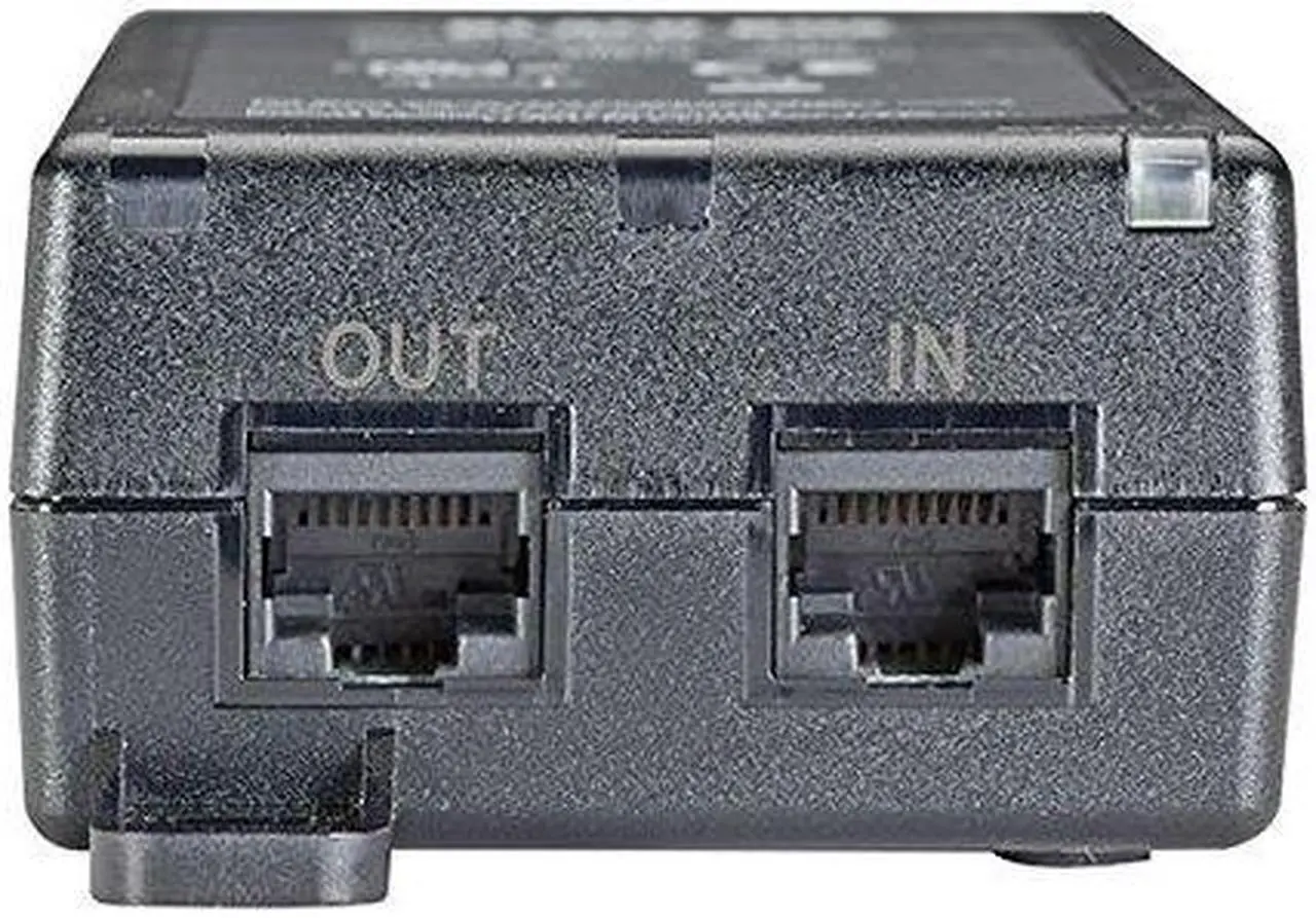 Main image of Black Box 802.3af 10/100/1000 Poe Injector - 120 V Ac, 230 V Ac Input - 56 V Dc, 350 Ma Output - 1 10/100/1000base-tinput Port[s] - 1 10/100/1000base-t Output Port[s] - 19.60 W - (lpj000a-f-r2_25)