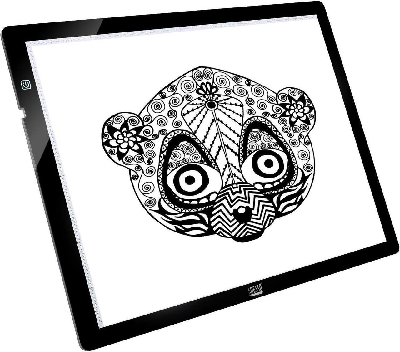 Alt view image 3 of 19 - ADESSO CYBERPAD P2 12X17IN LED LIGHT TRACING PAD