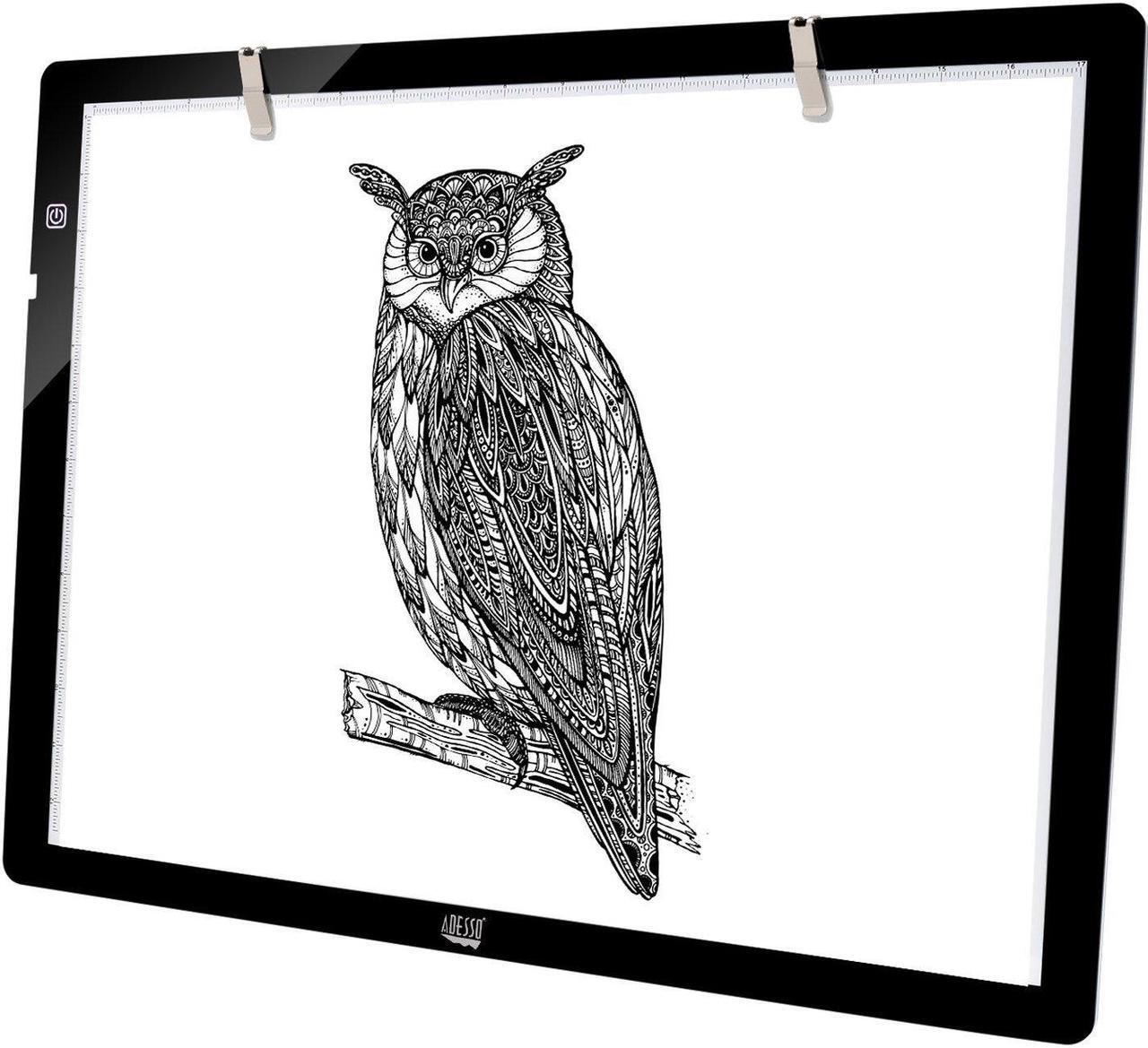 Alt view image 2 of 19 - ADESSO CYBERPAD P2 12X17IN LED LIGHT TRACING PAD