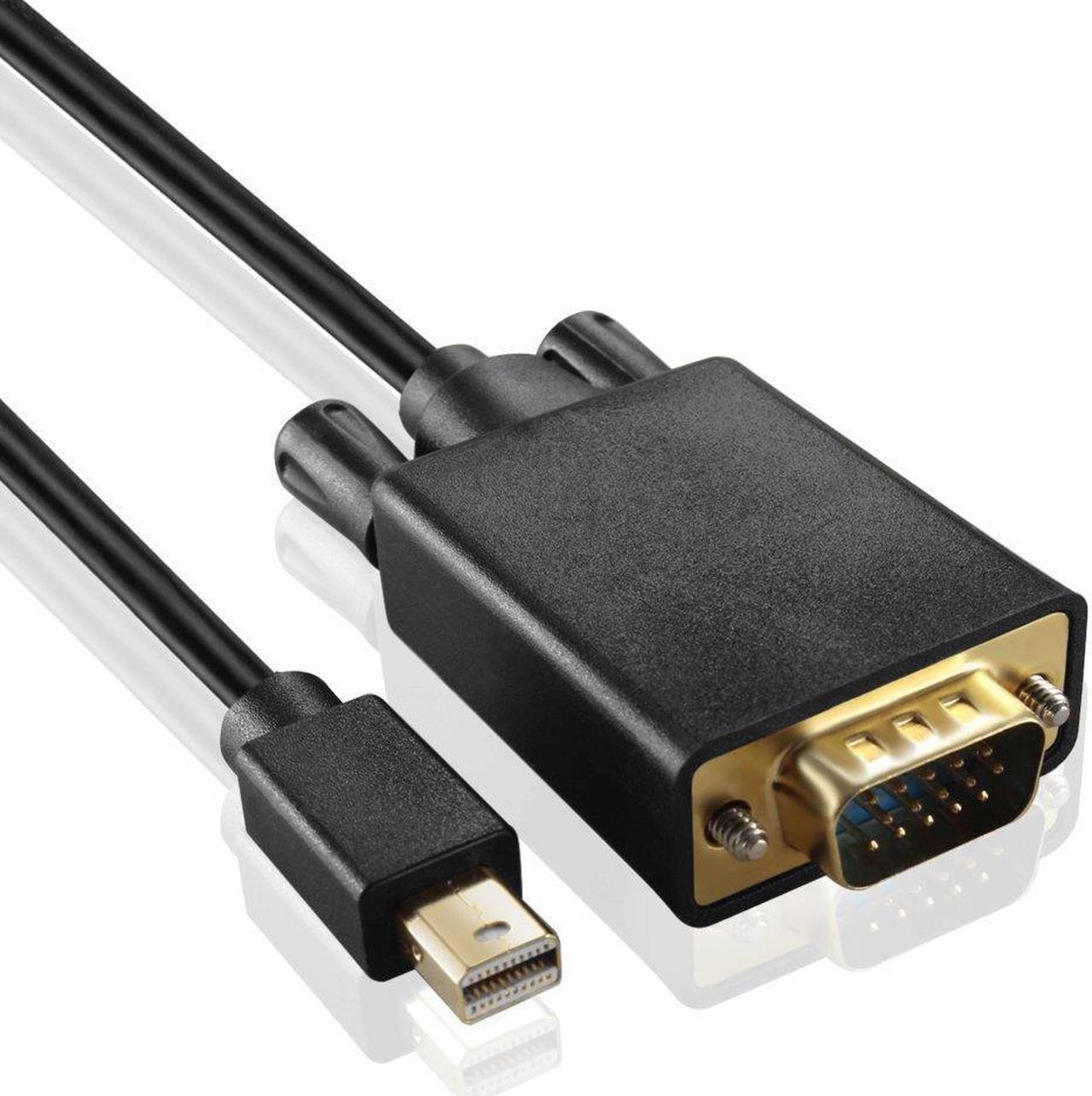 Alt view image 2 of 8 - Total Micro MDP-VGA-TM Mini Displayport (M) To Vga (F) Adapter