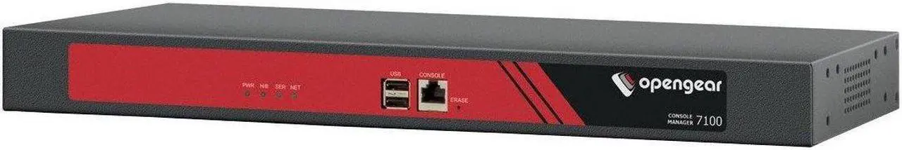 Alt view image 2 of 2 - Opengear 7116 Console Server, 16 Serial Cisco Straight, Single AC Power, 2x Ethernet, 4GB Flash, 2 USB, FIPS140-2 Certified