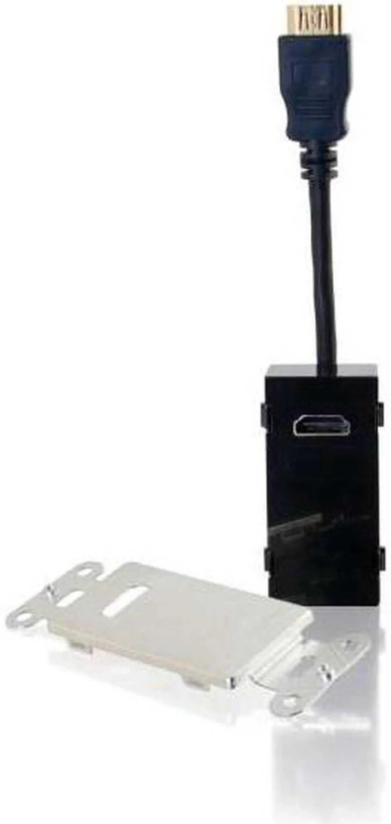 Alt view image 4 of 11 - C2G 41042 HDMI Pass Through Decorative Wall Plate, Aluminum