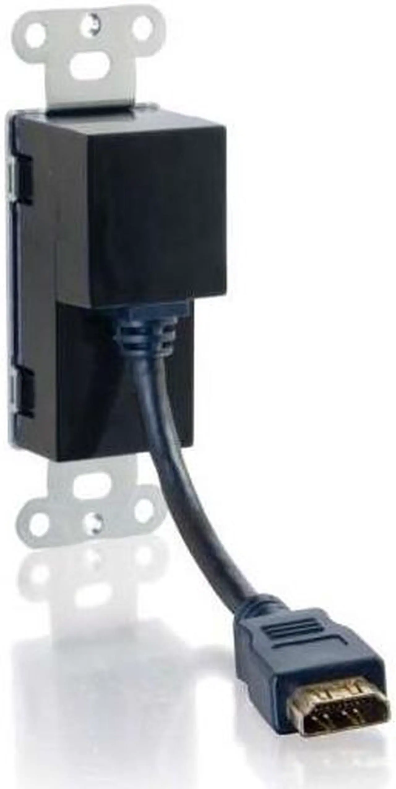 Alt view image 6 of 11 - C2G 41042 HDMI Pass Through Decorative Wall Plate, Aluminum