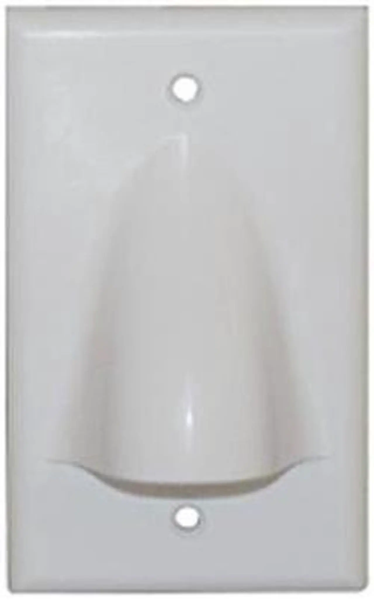 Main image of FACEPLATE 1 GANG BULK NOSE WHITE