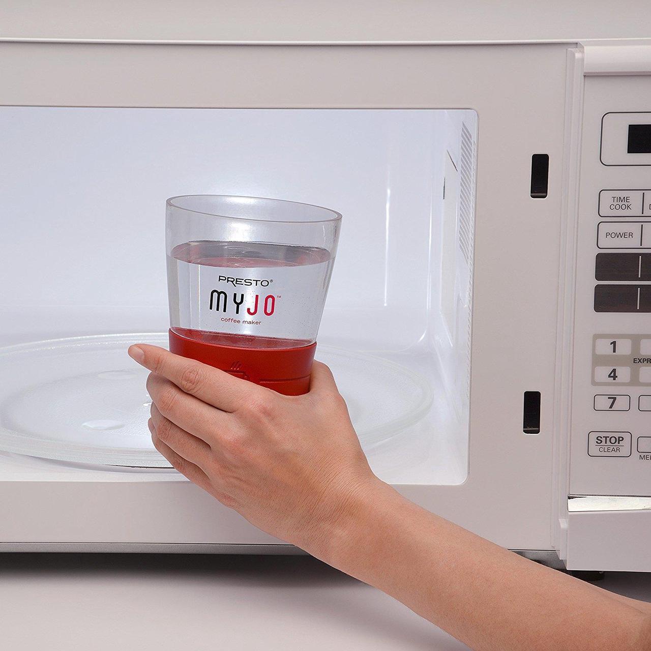 Alt view image 11 of 20 - PRESTO 02835 MyJo Single Cup Coffee Maker, Red