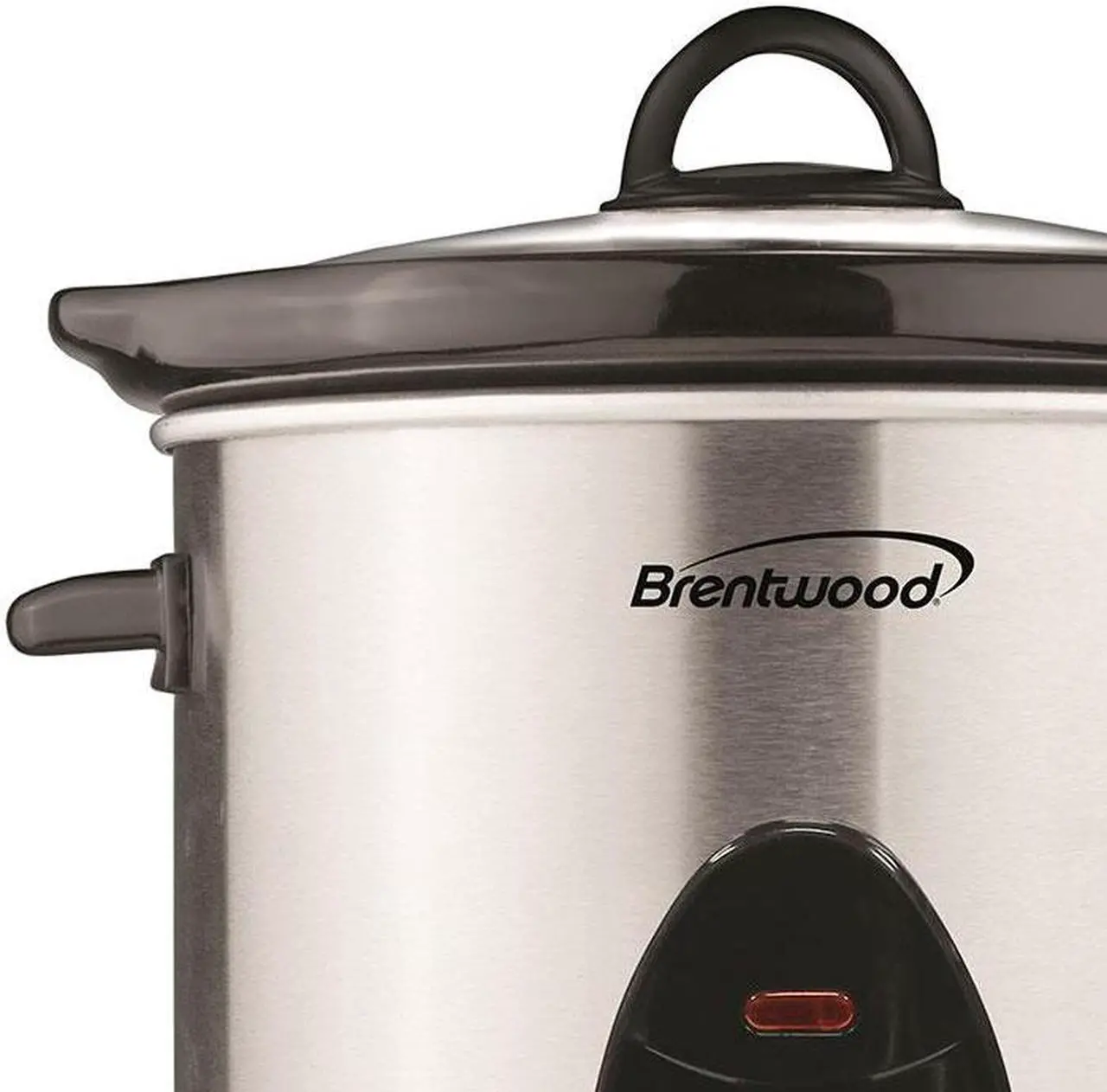 Alt view image 8 of 18 - Brentwood SC-130S 3-Quart Slow Cooker (Stainless Steel Body)