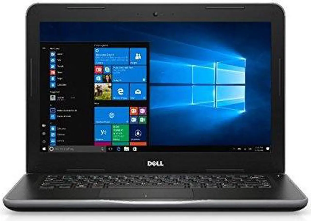 Alt view image 10 of 20 - Dell Latitude 3000 3380 13.3" LCD Notebook - Intel Core i3 (6th Gen) i3-6006U Dual-core (2 Core) 2 GHz - 4 GB DDR4 SDRAM - 128 GB SSD - Windows 10 Pro 64-bit (English/French/Spanish) - 1366 x 768 - Black