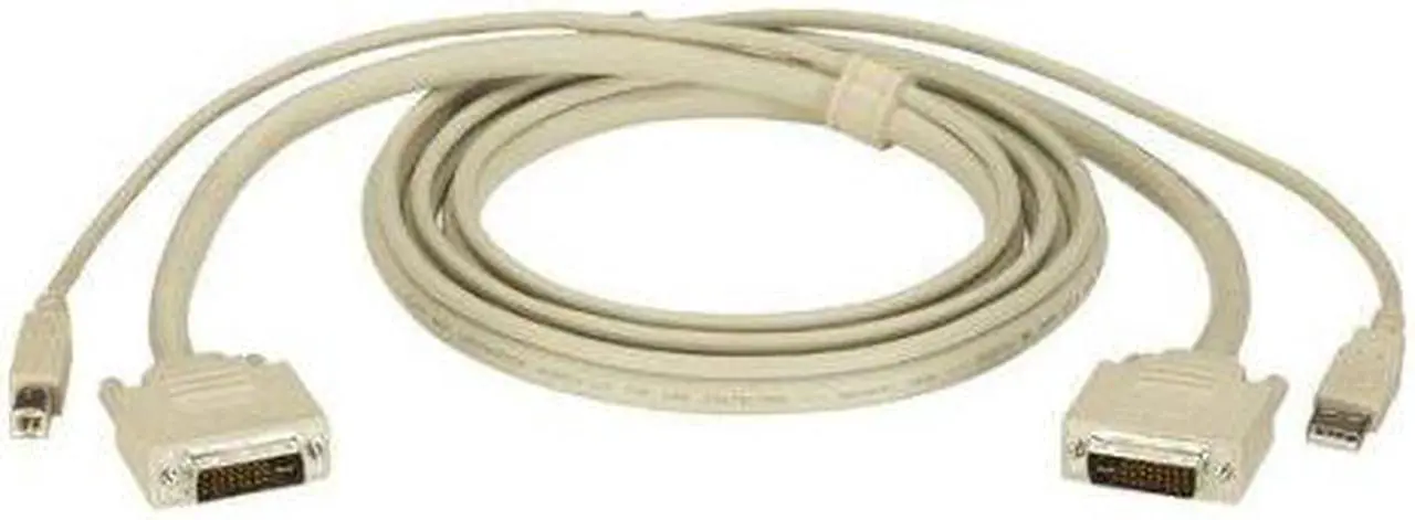 Main image of Black Box EHN900024U-0010 Box Servswitch Dvi Cable - Dvi Male Video, Type B Male Usb - Dvi Male Video, Type A Male Usb - 10Ft