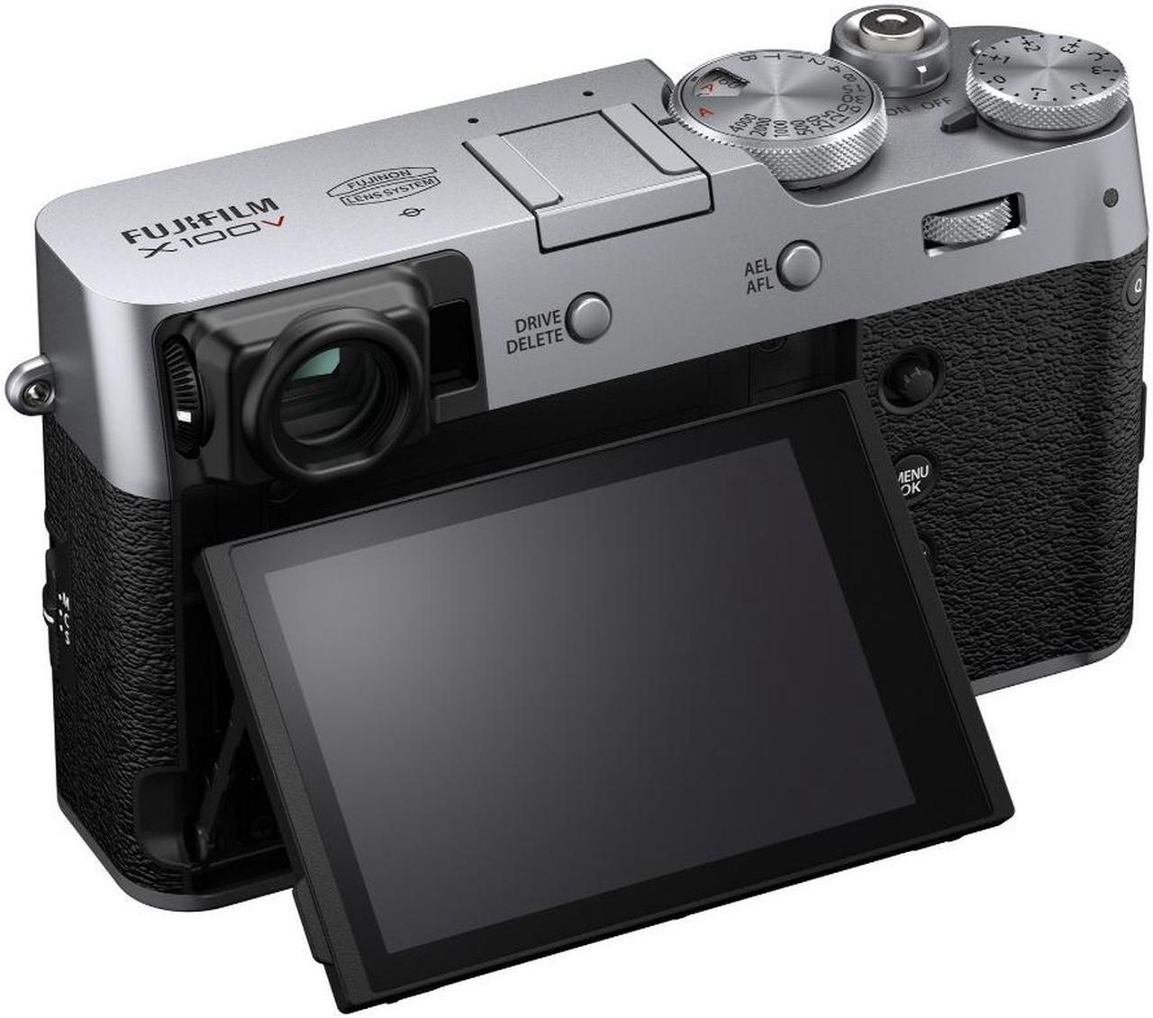 Alt view image 11 of 18 - Fujifilm X100V Digital Camera (Silver)