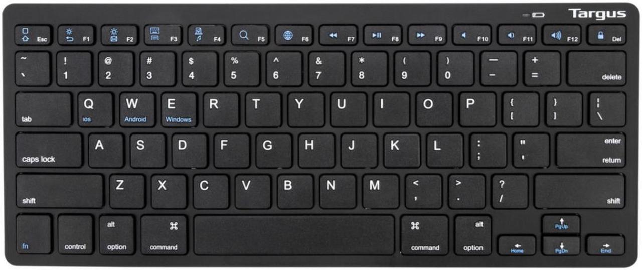 Alt view image 14 of 20 - Targus KB55 Multi-Platform Bluetooth Keyboard - AKB55TT
