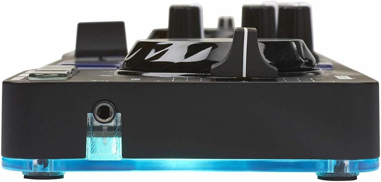 Alt view image 6 of 8 - Hercules DJControl Starlight Pocket USB DJ Controller with Headphones & USB Hub