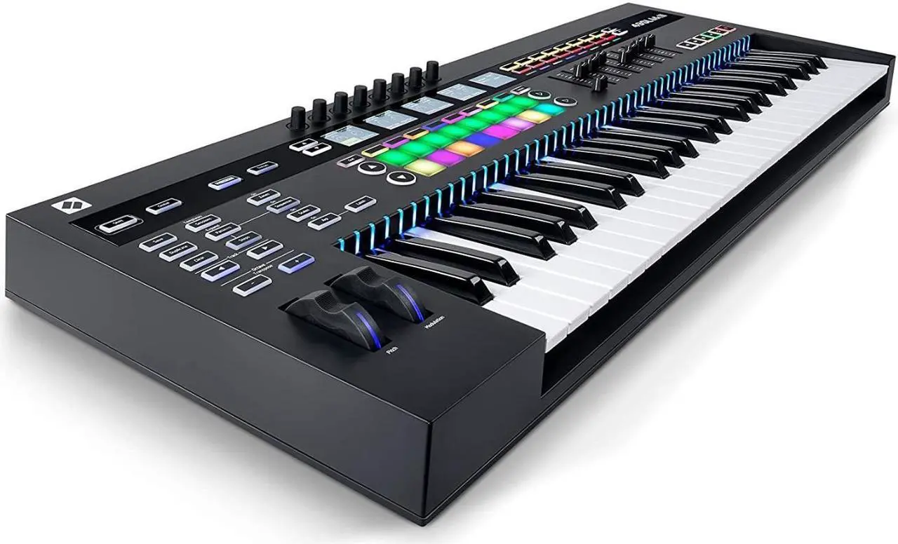Alt view image 12 of 17 - Novation 49SL MkIII MIDI and CV Keyboard Controller