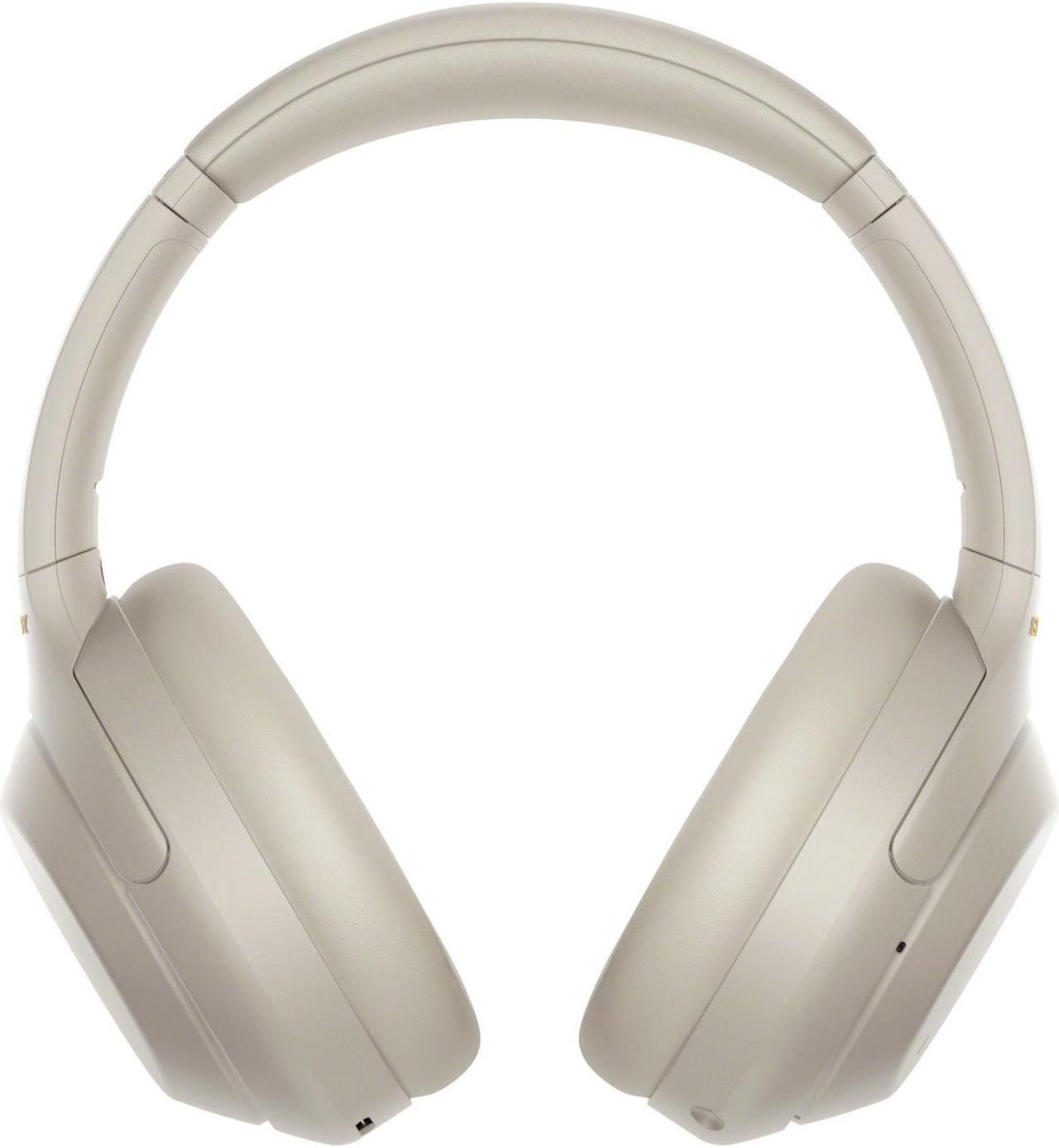 Alt view image 5 of 8 - sony wh-1000xm4 wireless noise canceling over-ear headphones (silver) with sony wi-sp500 in-ear sports wireless headphones (black) bundle (2 items)