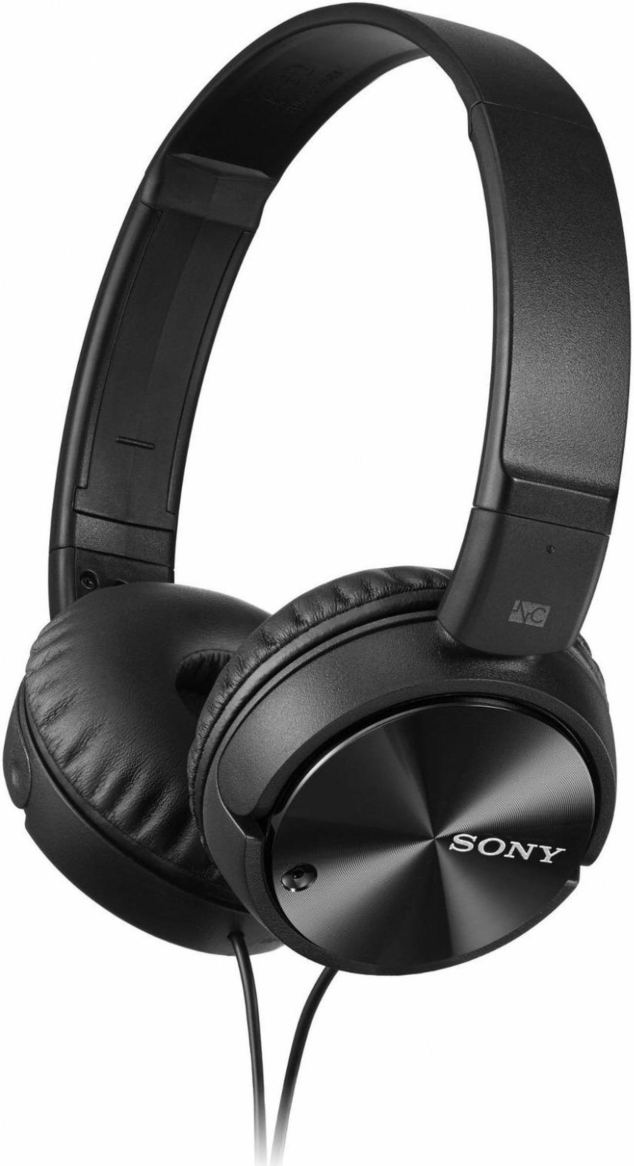 Alt view image 2 of 6 - Sony MDRZX110NC Noise Cancelling Headphones (Black) Bundle