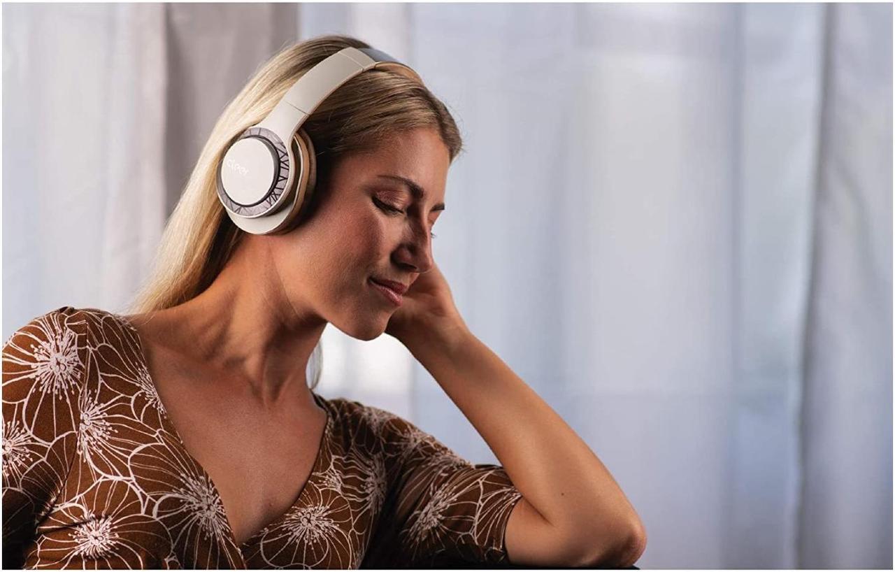 Alt view image 6 of 13 - Cleer Audio Enduro 100 Bluetooth Wireless Headphones with up to 100 Hours Battery (Navy)