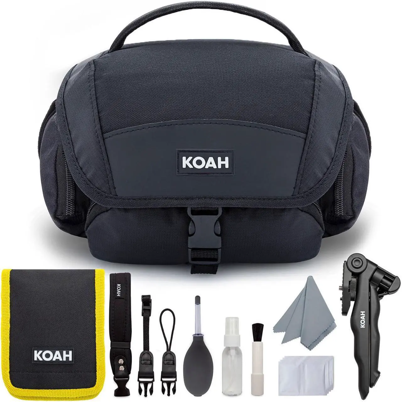 Alt view image 2 of 7 - Koah PRO Accessory Kit for Sony Alpha a6000/ a6100/ a6400 Mirrorless Camera