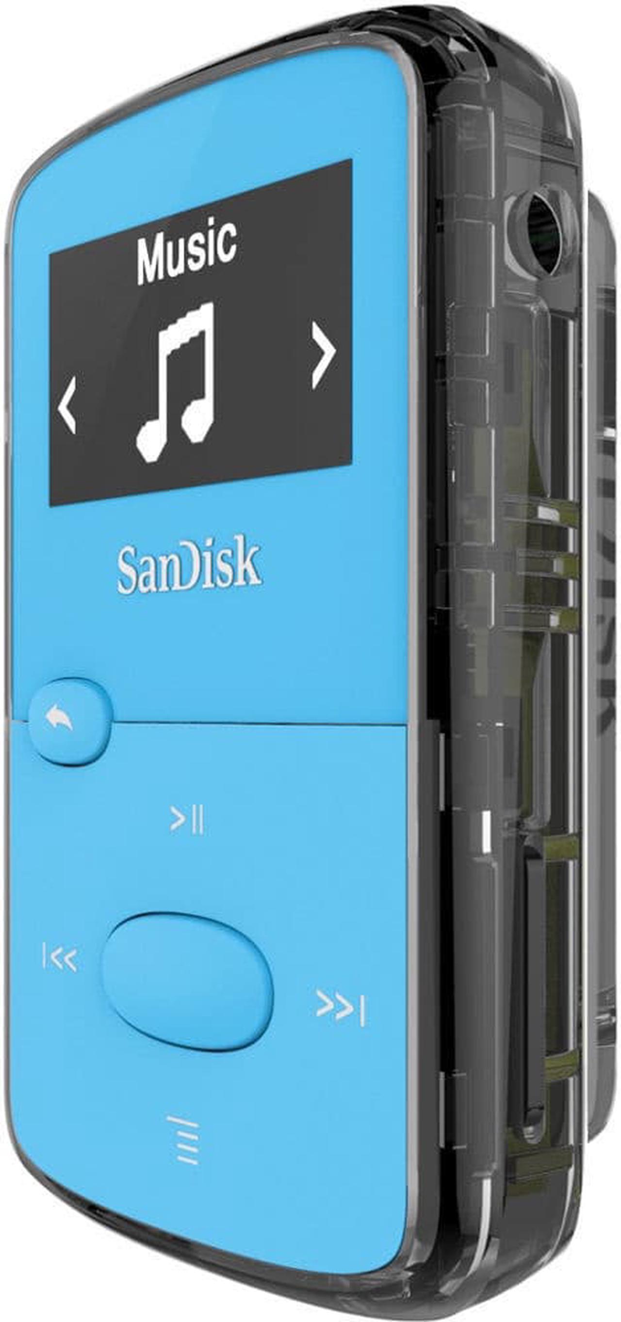 Alt view image 7 of 15 - Sandisk Sdmx26-008G-G46b 8 Gb Flash Mp3 Player - Blue