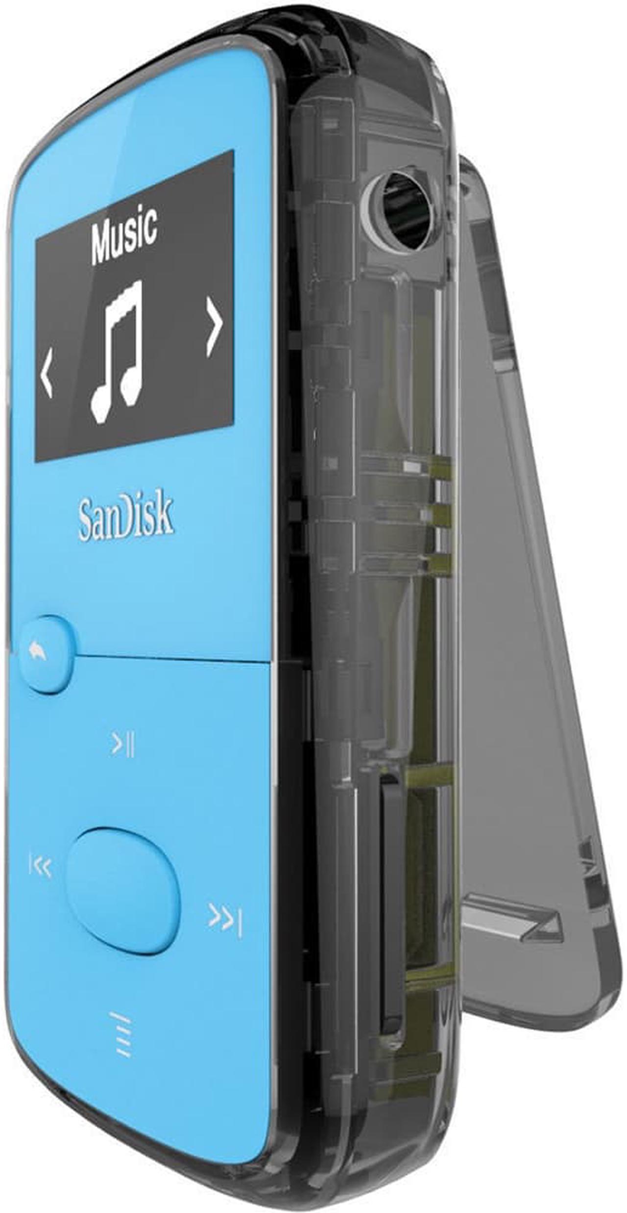 Alt view image 8 of 15 - Sandisk Sdmx26-008G-G46b 8 Gb Flash Mp3 Player - Blue