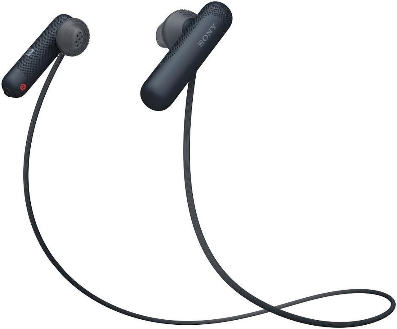 Alt view image 4 of 8 - sony wh-1000xm4 wireless noise canceling over-ear headphones (silver) with sony wi-sp500 in-ear sports wireless headphones (black) bundle (2 items)