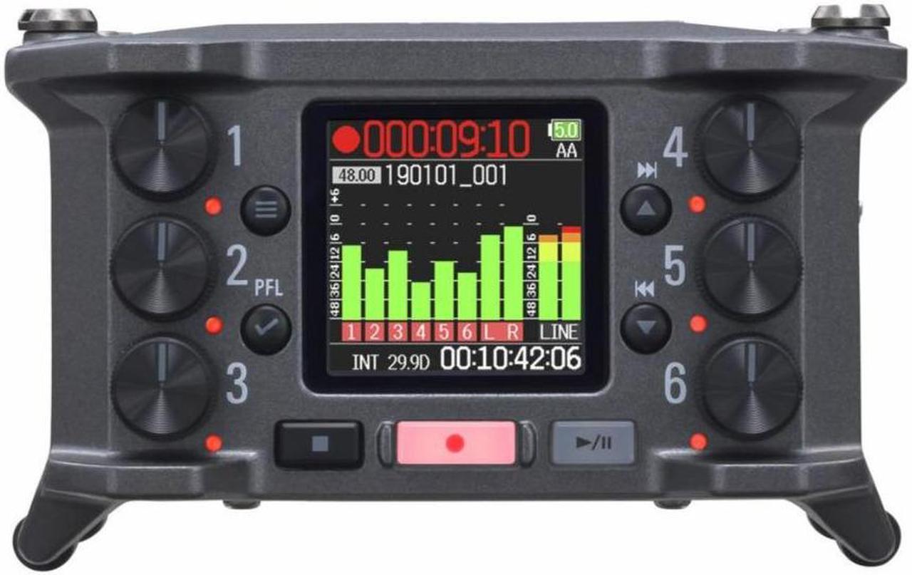 Alt view image 7 of 17 - Zoom F6 Multitrack Field Recorder