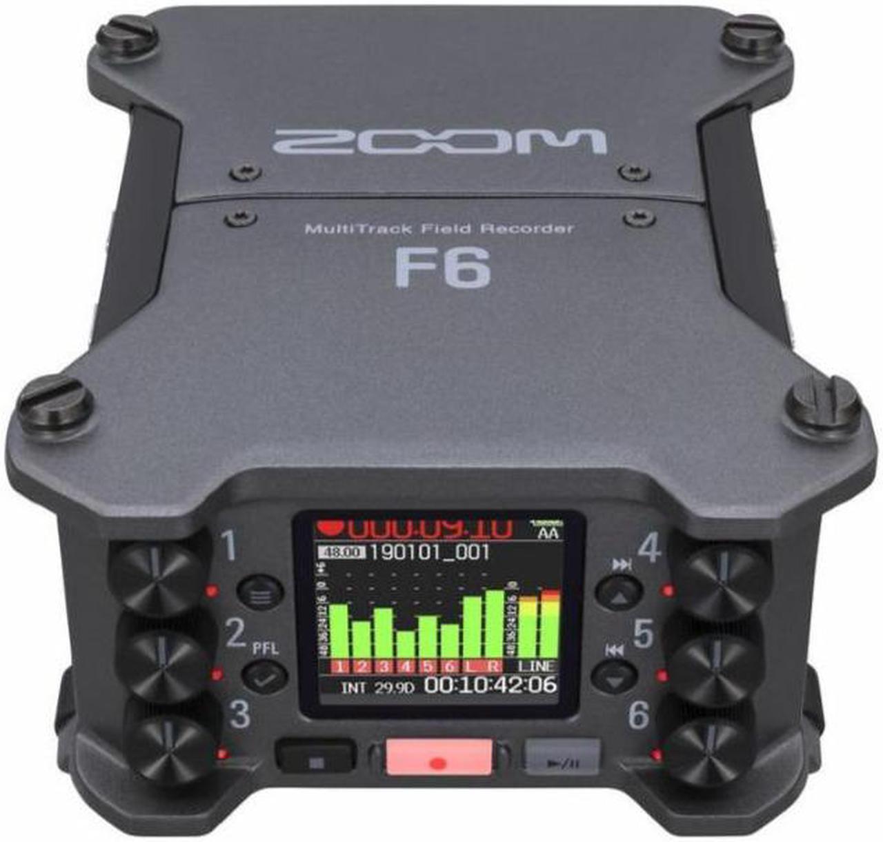 Alt view image 8 of 17 - Zoom F6 Multitrack Field Recorder
