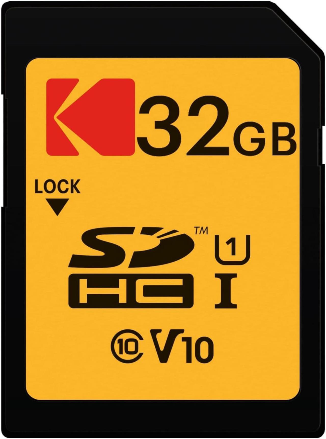 Alt view image 4 of 6 - kodak 32gb class 10 uhs-i u1 sdhc memory card (5-pack) with focus all-in-one usb card reader bundle (6 items)