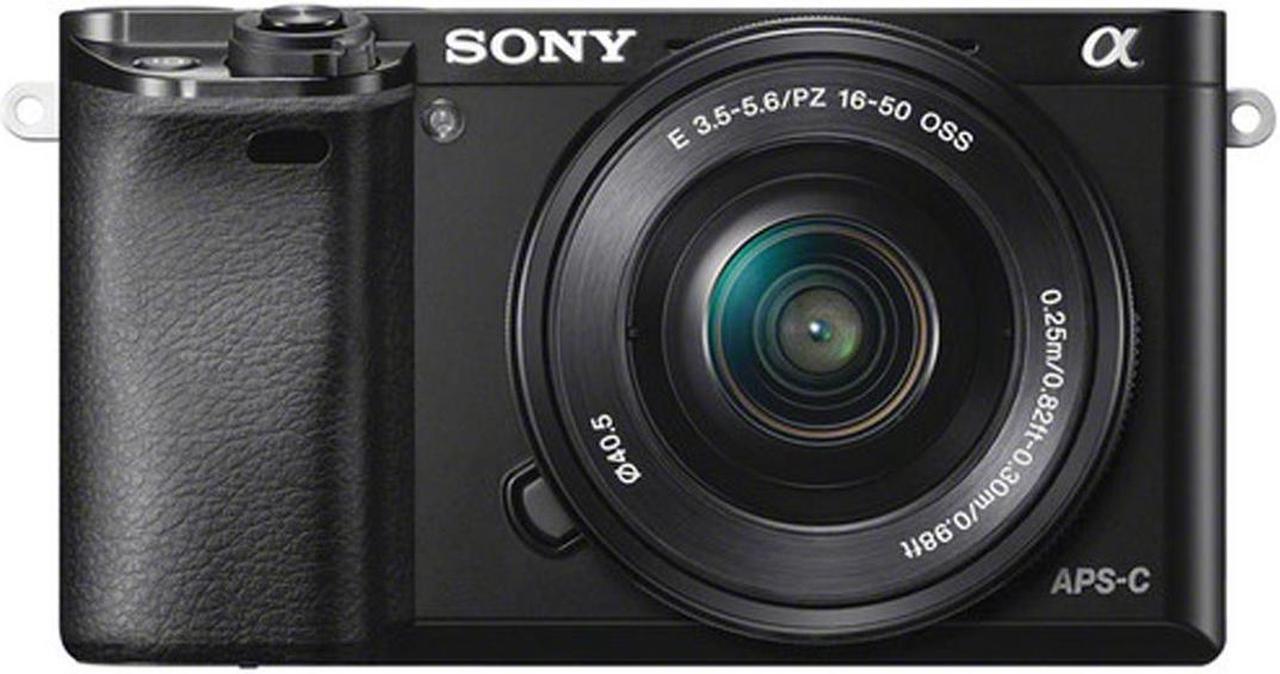 Alt view image 2 of 7 - Sony a6000 Mirrorless Camera with 16-50mm and 55-210mm Lens (Black) Bundle