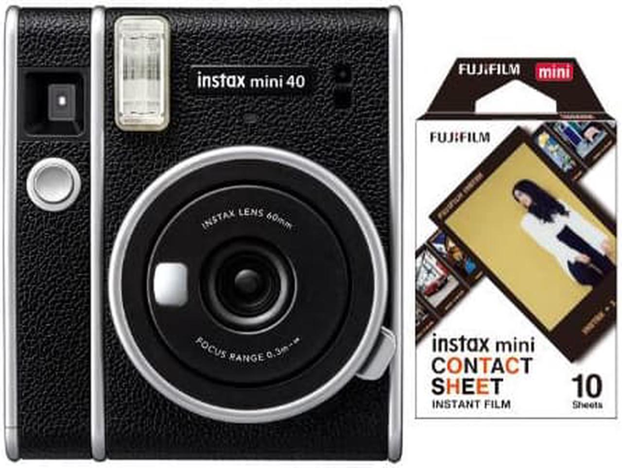 Alt view image 8 of 17 - FUJIFILM INSTAX Mini 40 Instant Camera Bundle